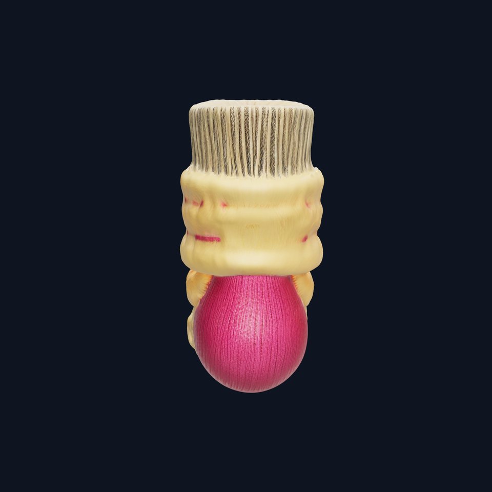 Cozy Fluffy Sock D Model Pack